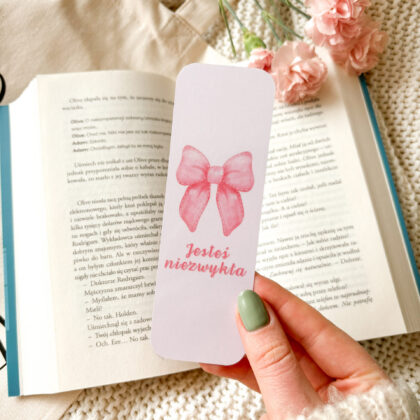 Zakładka JESTEŚ NIEZWYKŁA