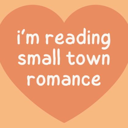 Zakładka "Reading Small Town Romance"
