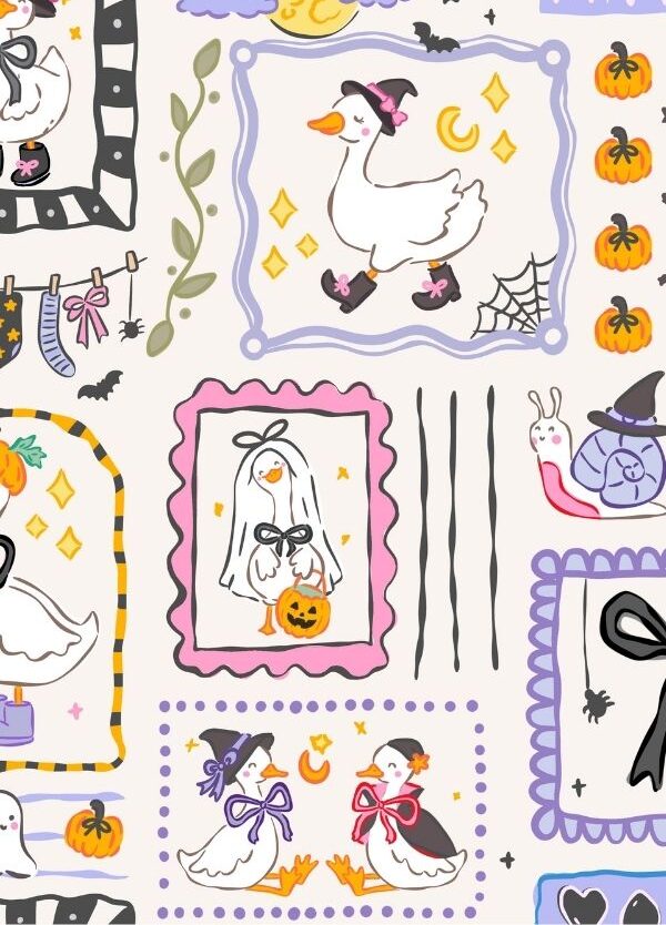 Zakładka "Halloweenowe gąski"