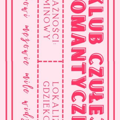 Zakładka "Klub czułej romantyczki"