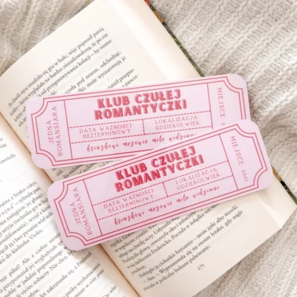 Zakładka "Klub czułej romantyczki"